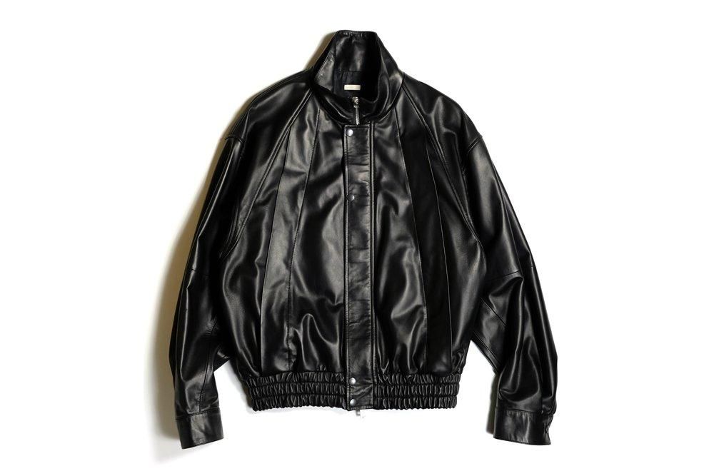ジャケット・アウター phebus Lamb Leather Jacket phebus / Lamb Leather Jacket - Black - HEIRLOOM