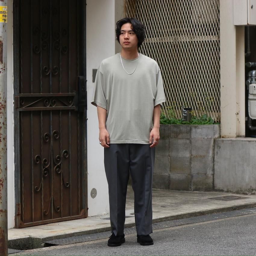 KAPTAIN SUNSHINE 25AW メリノウール 半袖 Navy 5 Kaptain Sunshine（キャプテン サンシャイン）の「KAPTAIN