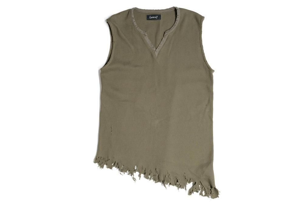 LAMROF | ラムロフ | BORO SLANTED SLEEVELESS | 公式通販 | RAY