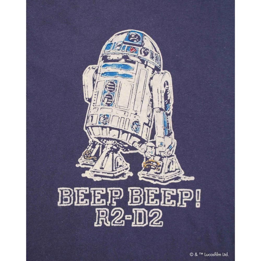 BOWWOW バウワウ R2-D2 TEE Tシャツ エイジング ネイビー XL R2-D2/TEE Tシャツ-バウワウ 通販 BOW WOW 店舗-SOWLD