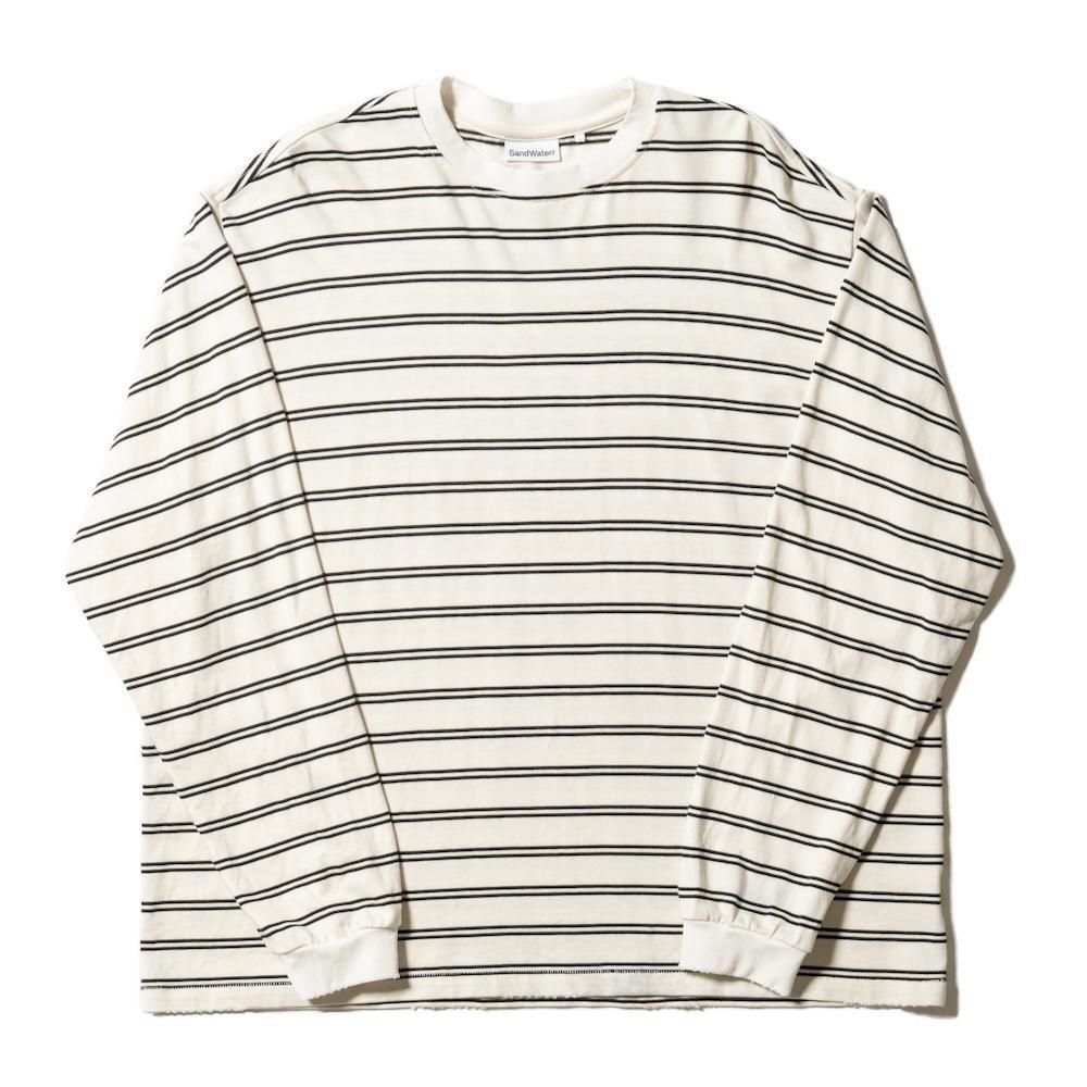 SandWaterr | サンドウォーター | RESEARCHED TEE LS - COTTON