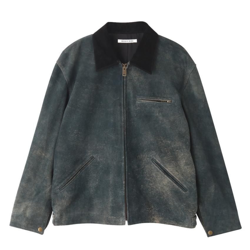 SEVEN BY SEVEN | セブンバイセブン | LEATHER DETROIT JACKET