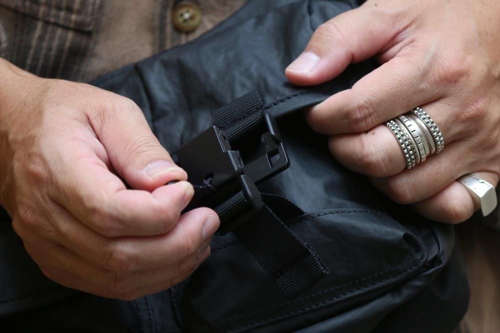 バックル付き黒モカシン BAICYCLON by Bagjack | バイシクロン バイ バッグジャック