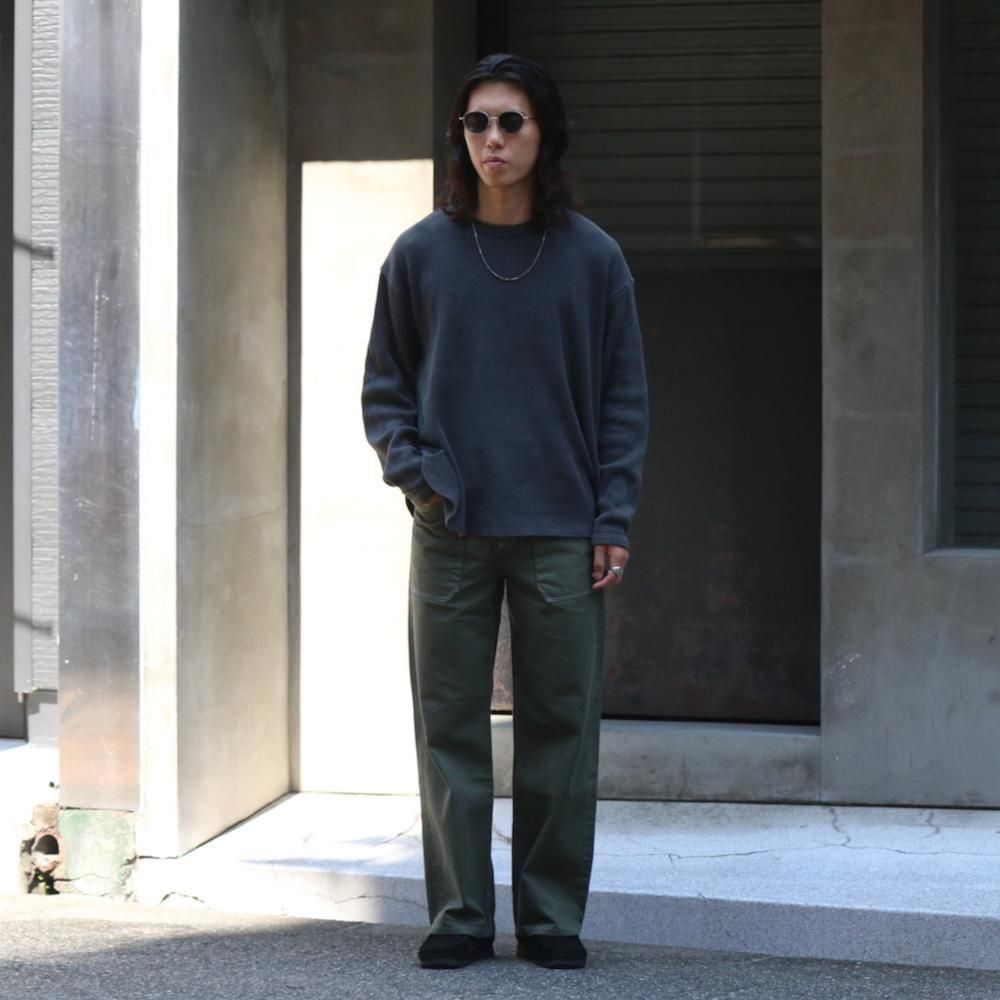 メンズウェア Yoko YOKO SAKAMOTO / ヨーコサカモト / Crew Neck Pullover / Sumi