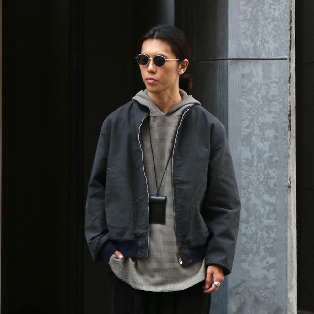 BOWWOW USN DECK ZIP JACKET AGED　XL　バウワウ BOWWOW/バウワウ】USN DECK ZIP JACKET AGED - 「PLACE/プレイス