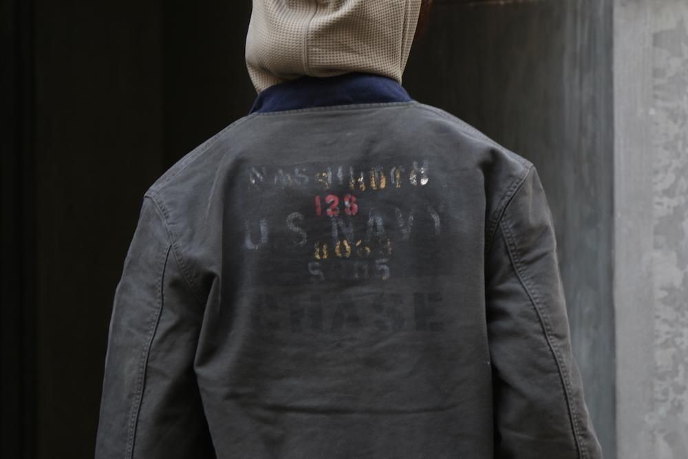 BOWWOW | バウワウ | USN DECK ZIP JACKET AGED | 公式通販 | RAY COAL |