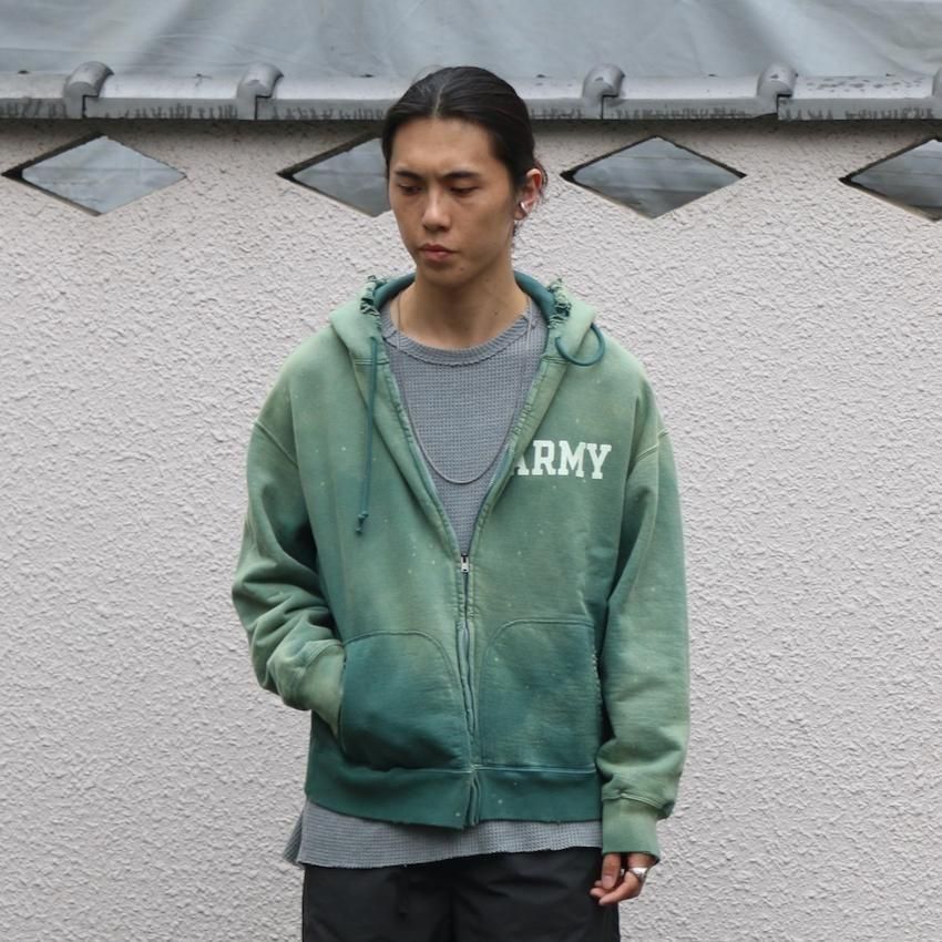 BOWWOW/ARMY ZIP HOODIE 25AW セントマイケル BOW WOW ARMY ZIP HOODIE AGED BW252-AZH 公式通販