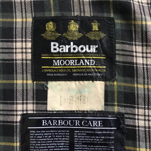 Vintage Barbour Moorland Jacket - Lemontea Online Shop