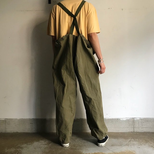 1940s U.S.NAVY Rain Overall ゴム引き LARGE - Lemontea Online Shop