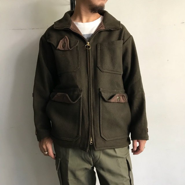 DAY ONE CAMOUFLAGE メルトン ジャケット MADE IN USA - Lemontea
