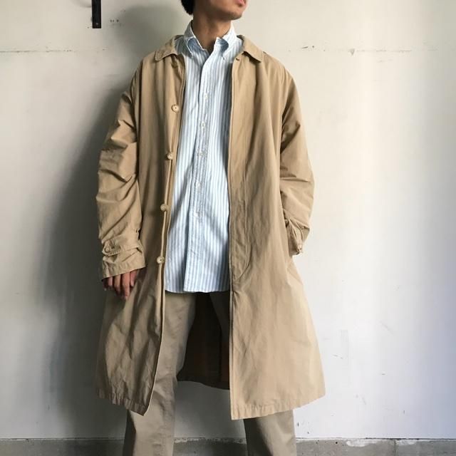 美品/BURBERRYS/ロングトレンチコート/S/NAVY/Dカン/ビンテージ 最も