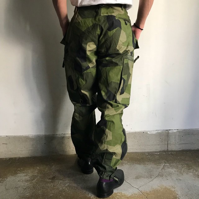 スウェーデン軍スプリンターカモ パンツ W34-L33 - Lemontea Online Shop