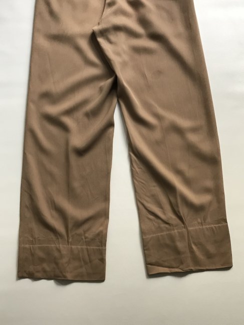 50's Unknown Rayon Gabardine Slacks - Lemontea Online Shop