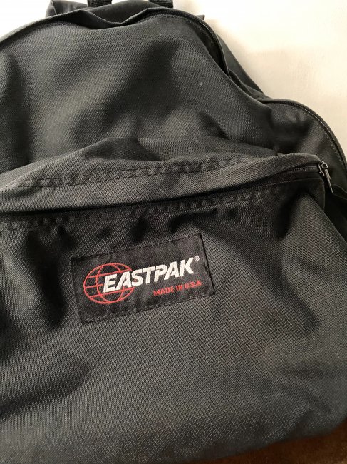 EASTPAK BACKPACK Made in USA 1980s