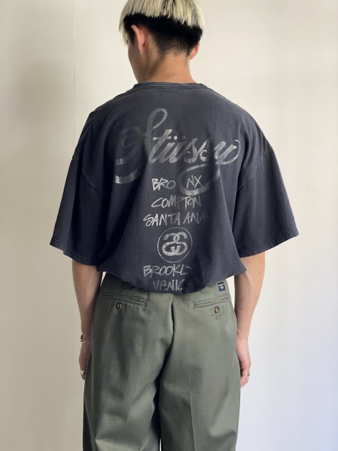 Stussy New York Los Angeles Tokyo London Paris Streetwear T-Shirt –  thefuzzyfelt