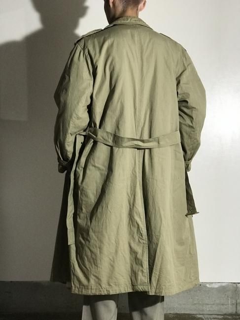 80's allegri Styled by GIRGIO ARMANI C100 Trench Coat MADE IN 