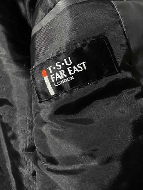 90's T.S.U FAR EAST Zip-up Jacket STEEL GRAY - Lemontea