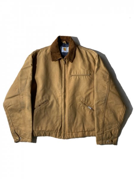 90's Carhartt Detroit Jacket BROWN-DUCK MADE IN U.S.A. - Lemontea ...