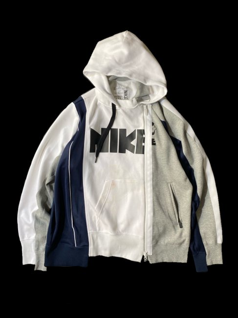 NIKE×sacai 再構築 Double Zip Hoody XL - Lemontea Online Shop