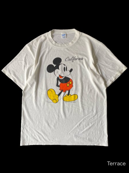 80's THE WALT DISNEY COMPANY BY VELVA SHEEN Mickey T-shirt MADE IN 