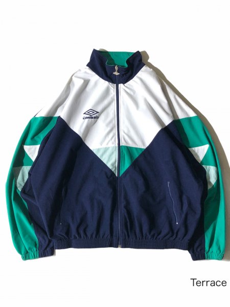 90's UMBRO Amazing Pattern Track Jacket MADE IN EEC - Lemontea