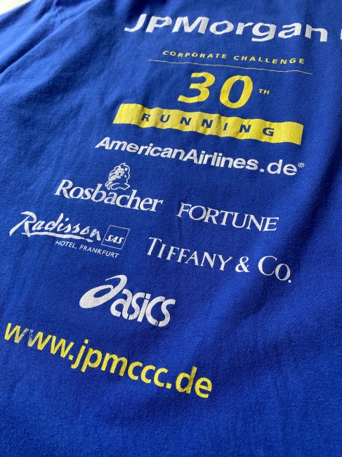 J.P. Morgan Corporate Challenge T-shirt - Lemontea Online Shop