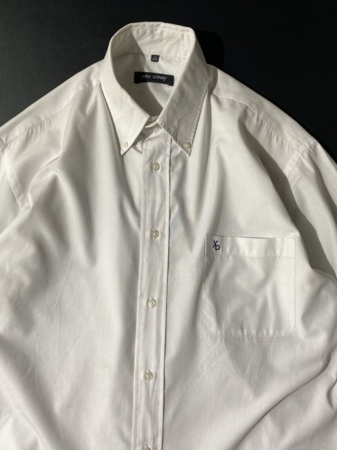 90's yves DORSEY BD White Shirt - Lemontea Online Shop