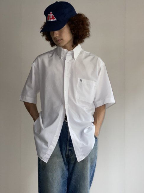 90's yves DORSEY BD White Shirt - Lemontea Online Shop