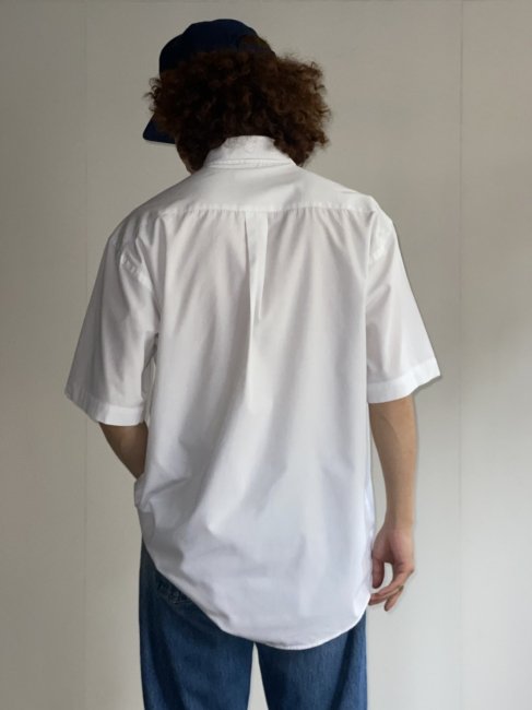 90's yves DORSEY BD White Shirt - Lemontea Online Shop