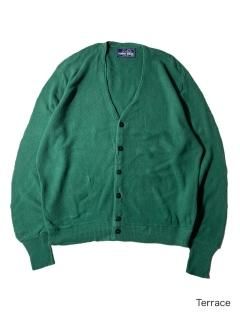 80's Arnold Palmer ROBERT BRUCE Acrylic Cardigan XL GREEN MADE IN U.S.A.