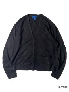 90's TOWN CRAFT Acrylic Cardigan BLACK