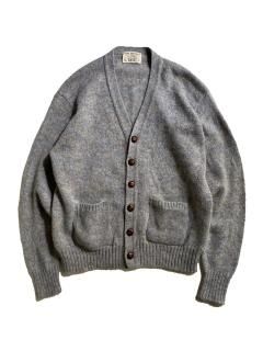 80's LORD JEFF Shetland Wool Pocket Cardigan MADE IN U.S.A.