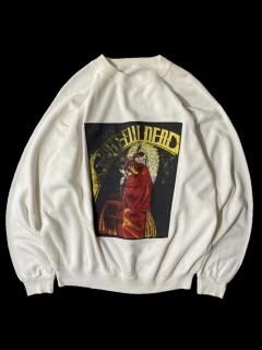 80's GRATEFUL DEAD Sweat WHITE
