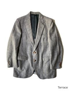 80s Harris Tweed Tailored Jacket MADE IN U.S.A.