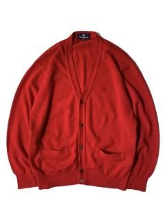 Aquascutum Cashmere Pocket Cardigan RED