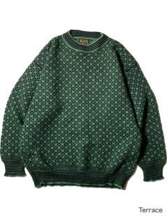80's OLEANA Wool Knit MADE IN NORWAY