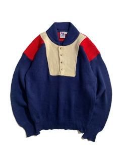 90's PEREGRINE Half-snap Ski Sweater MADE IN HONG KONG