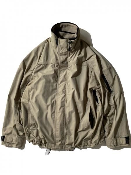 90's OAKLEY Nylon Zip-up Jacket GREIGE 着脱式フリースベスト付き - Lemontea Online Shop