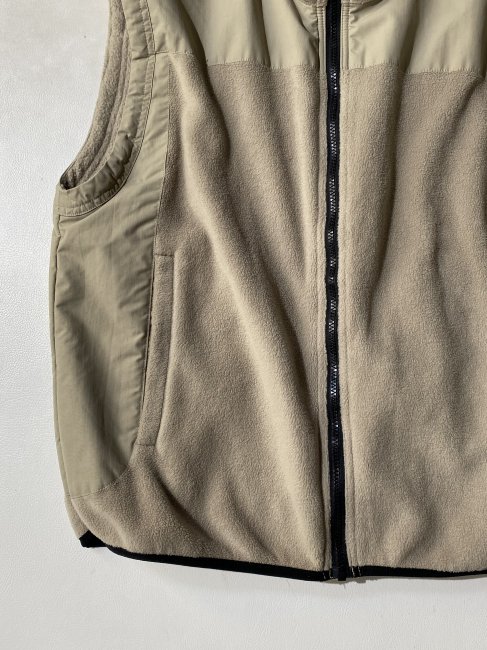 90's OAKLEY Nylon Zip-up Jacket GREIGE 