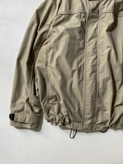 90's OAKLEY Nylon Zip-up Jacket GREIGE 