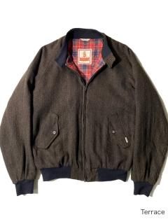 90's BARACUTA Tweed G9 Harrington Jacket