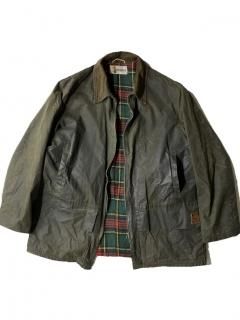 80's Somiys Wax Cotton Hunting Jacket SAGE GREEN MADE IN FRANCE