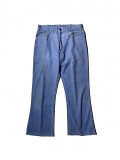 70〜80's Levi's 646 Corduroy Bell Bottom Pants SMOKY BLUE W31