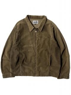 90's Levi's SILVER TAB Zip-up Corduroy Jacket BROWN XL MADE IN U.S.A.