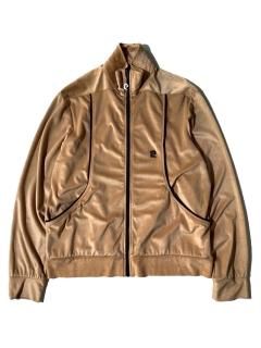 80's pierre cardin Velours Track Jacket CHAMPAGNE GOLD