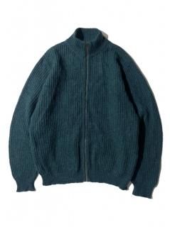 80's L.L.Bean Alpaca Blend Drivers Knit GREEN MADE IN U.S.A.