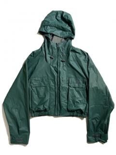 90's Columbia PVC Wading Jacket GREEN