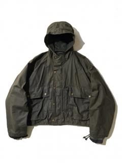 80's〜90's LEWIS CREEK Wax Cotton Short Length Fishing Jacket MADE IN SCOTLAND