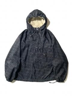 90's BELFE Nylon Geometric Anorak Parka