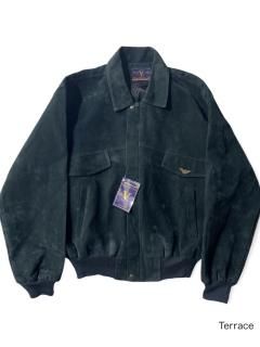 90s DEAD STOCK Fake Leather Blouson MADE IN ITALY դ̤ 